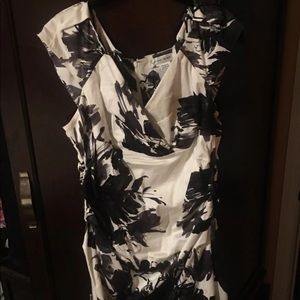 Newport News black and white printed dress